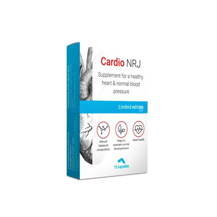 ✼ Cardio NRJ Kapseln gegen Bluthochdruck