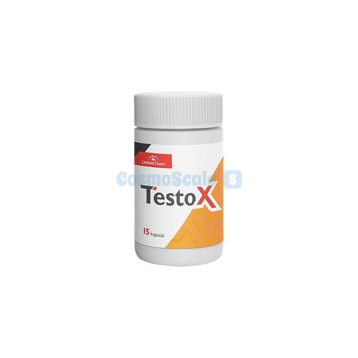 ✼ TestoX capsules for potency