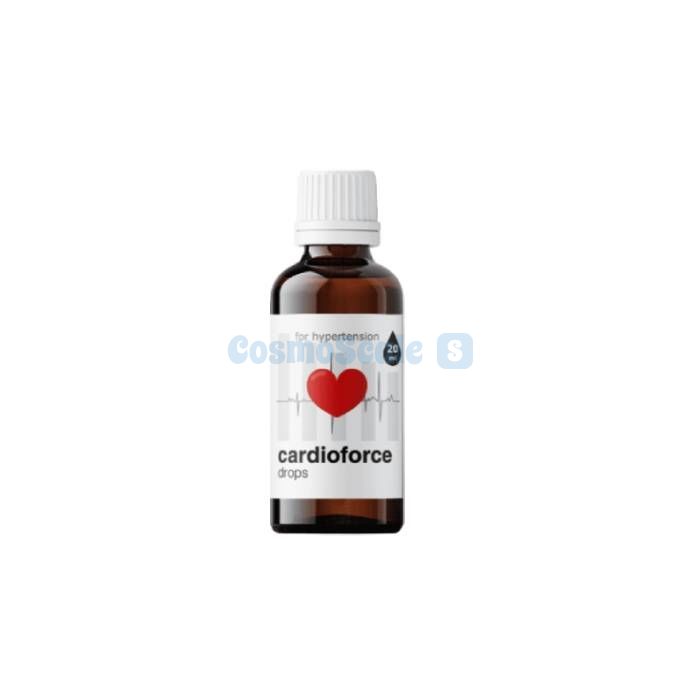 ✼ Cardioforce gotas para a hipertensión