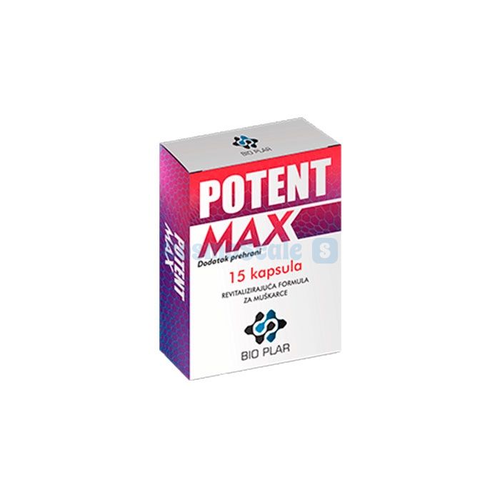 ✼ Potent Max capsules for potency