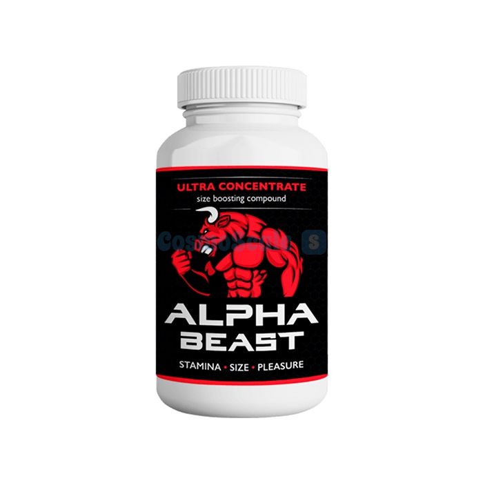 ✼ Alpha Beast Capsulas para agrandar el pene