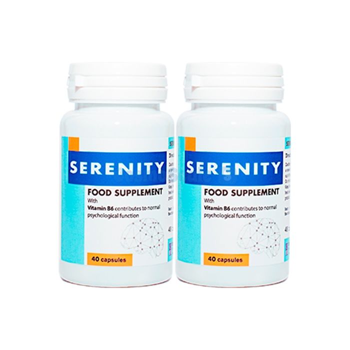 ✼ Serenity cápsulas para melhorar a função cerebral