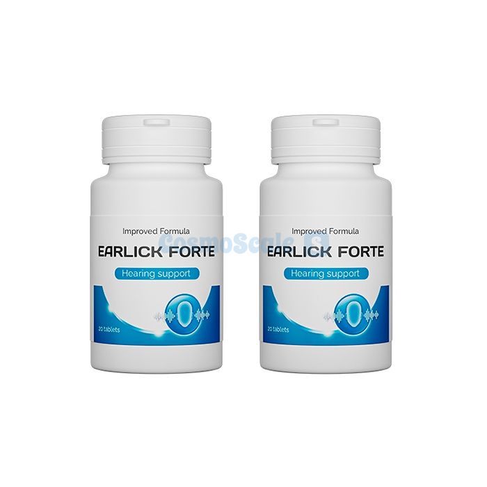 ✼ Earlick Forte pilules de perte auditive