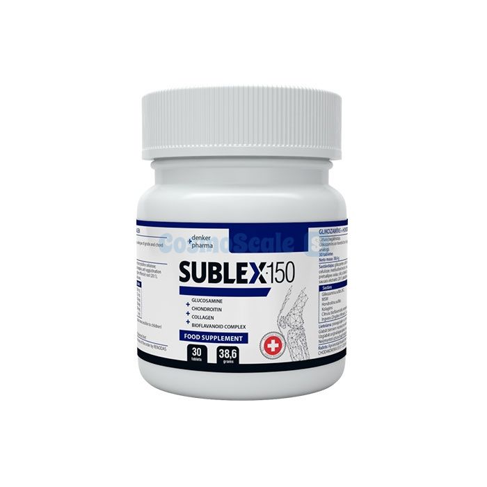 ✼ Sublex 150 preparación para las articulaciones