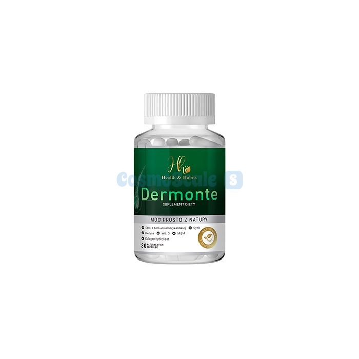 ✼ Dermonte alopecia and hair growth capsules