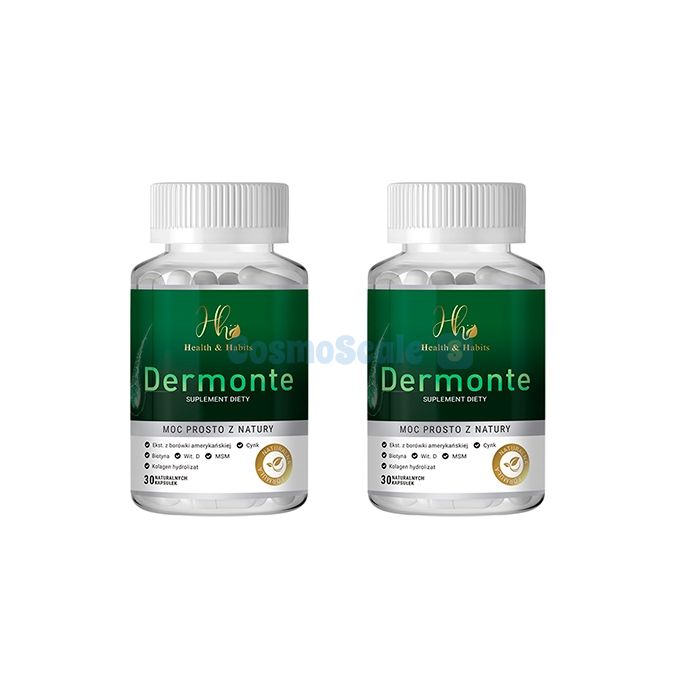 ✼ Dermonte alopecia and hair growth capsules