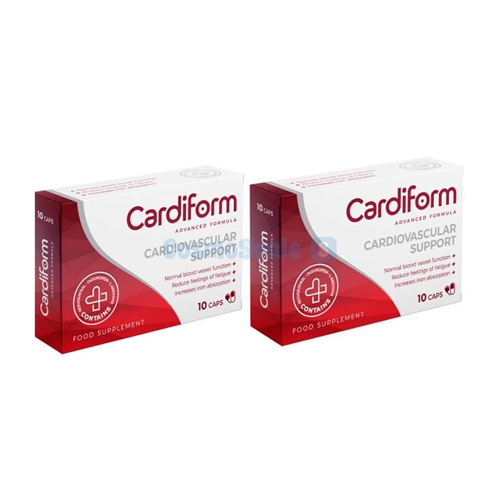 ✼ Cardiform Kapseln gegen Bluthochdruck