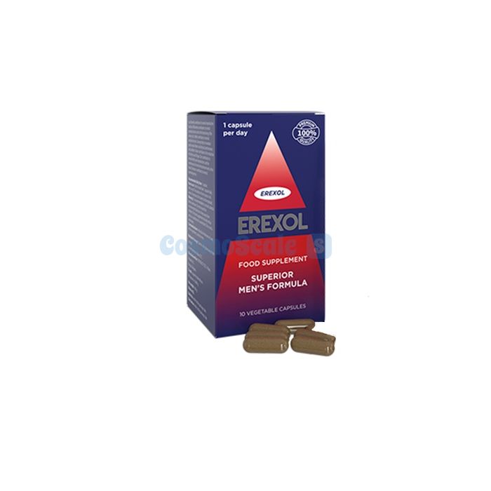 ✼ Erexol capsules for the prevention of impotence and prostatitis