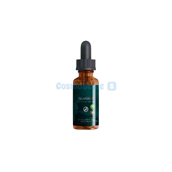 ✼ NicotinEX drops phyto gouttes en fumant