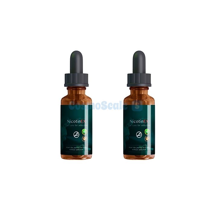 ✼ NicotinEX drops phyto gouttes en fumant