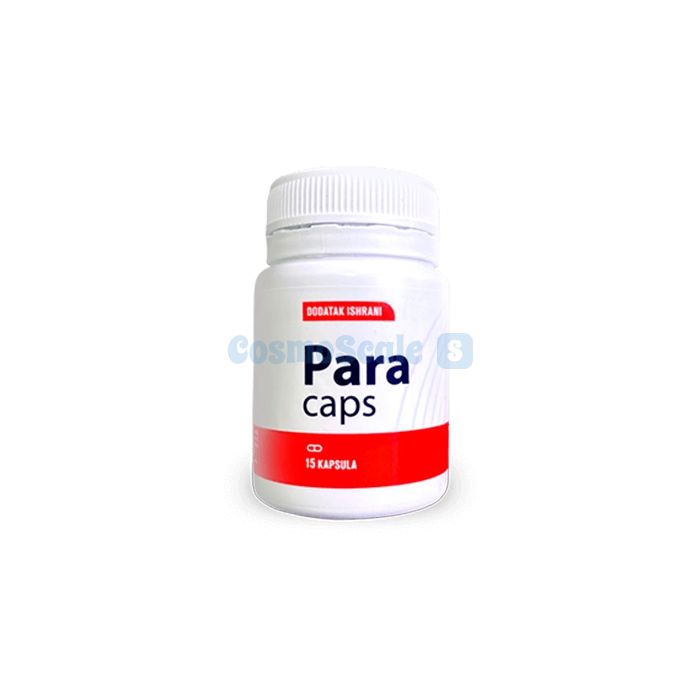 ✼ Para Caps remedy for parasitic infection of the body