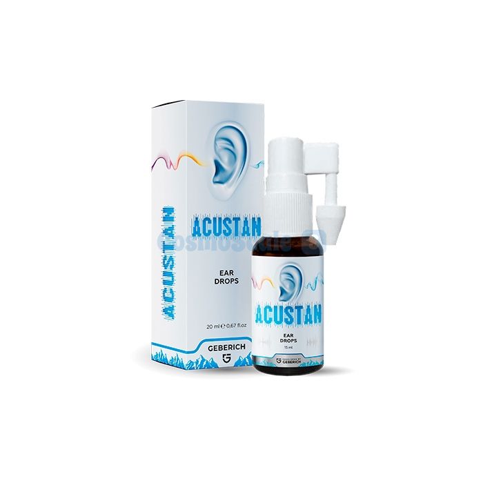 ✼ Acustan drops drops to improve hearing