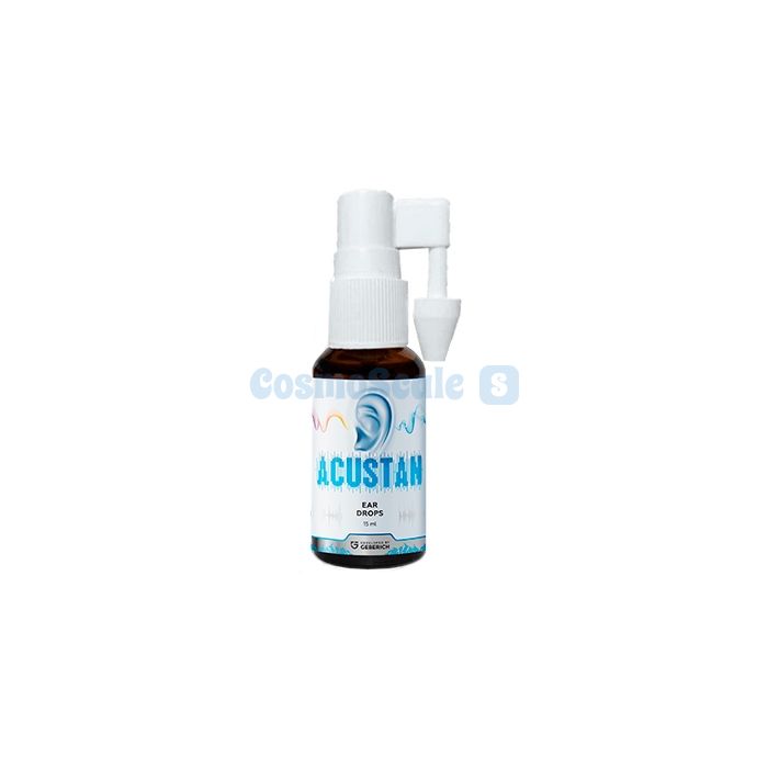 ✼ Acustan drops drops to improve hearing