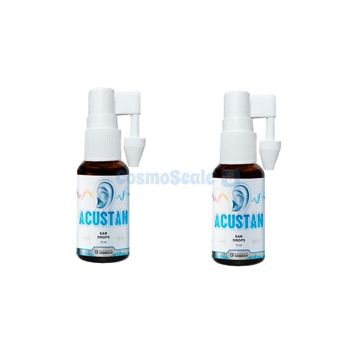 ✼ Acustan drops drops to improve hearing