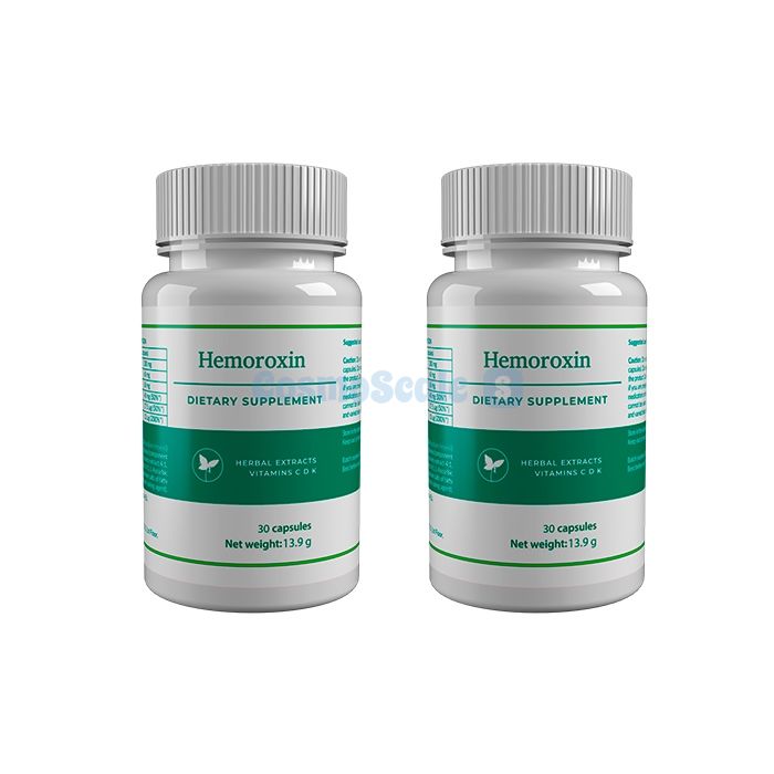 ✼ Hemoroxin hemoroid için kapsüller