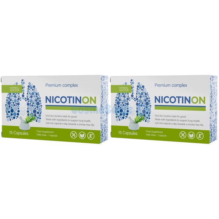 ✼ Nicotinon Premium capsules that make it easier to quit smoking