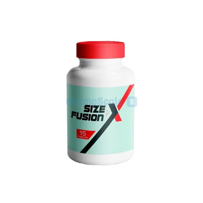 ✼ Size Fusion X capsules for potency