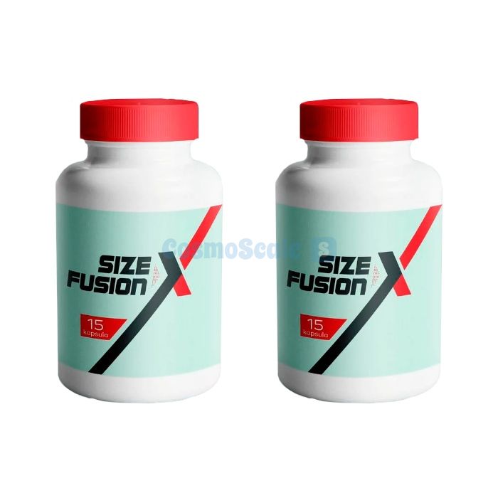 ✼ Size Fusion X capsules for potency