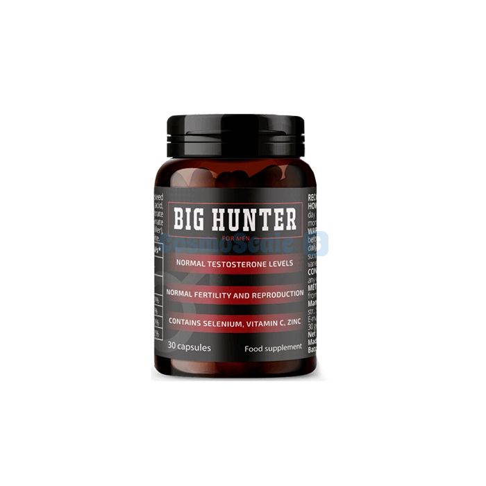 ✼ Big Hunter capsules pour la prostatite