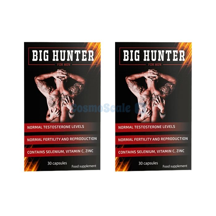 ✼ Big Hunter capsules for prostatitis