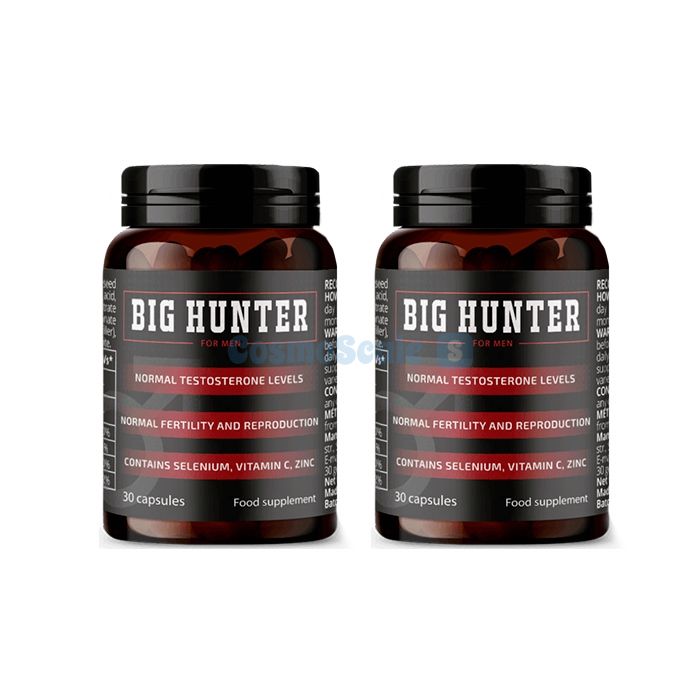 ✼ Big Hunter prostatit için kapsüller