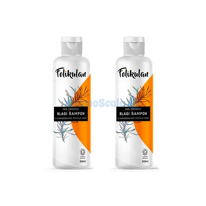 ✼ Folikulan hair strengthening and growth product