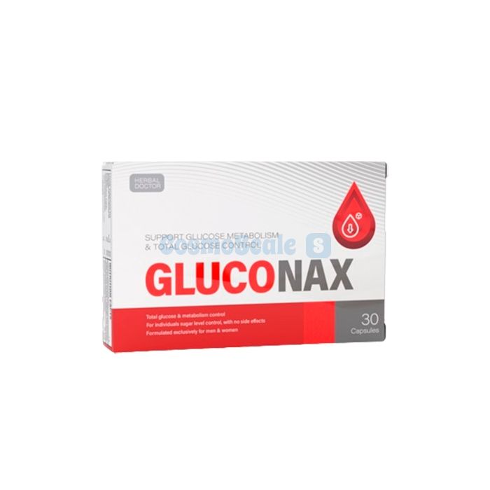 ✼ Gluconax caps means for normalizing sugar levels