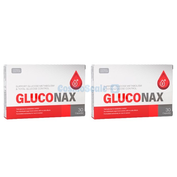 ✼ Gluconax caps medios para normalizar os niveis de azucre