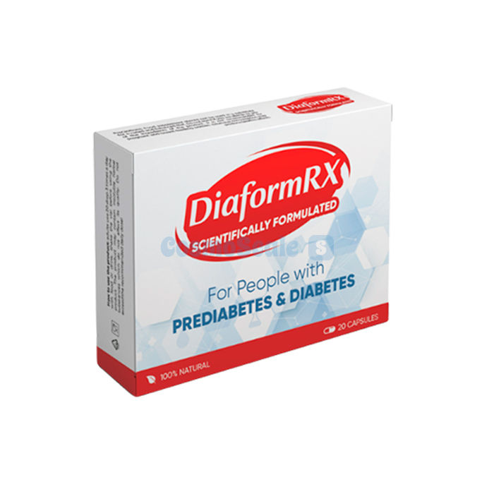 ✼ DiaformRX caps Mittel zur Normalisierung des Zuckerspiegels