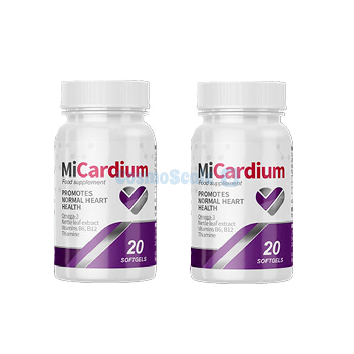 ✼ MiCardium remedy for high blood pressure