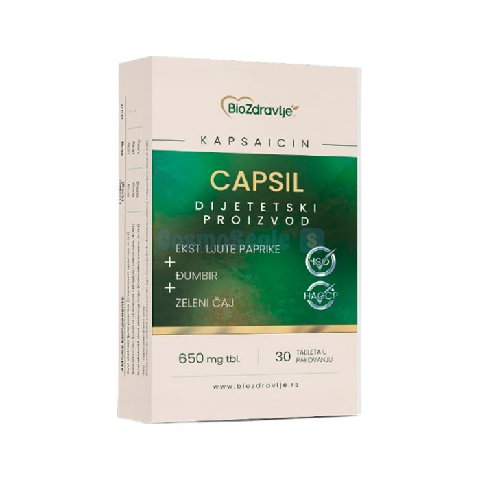 ✼ Capsil Produkt zur Gewichtskontrolle