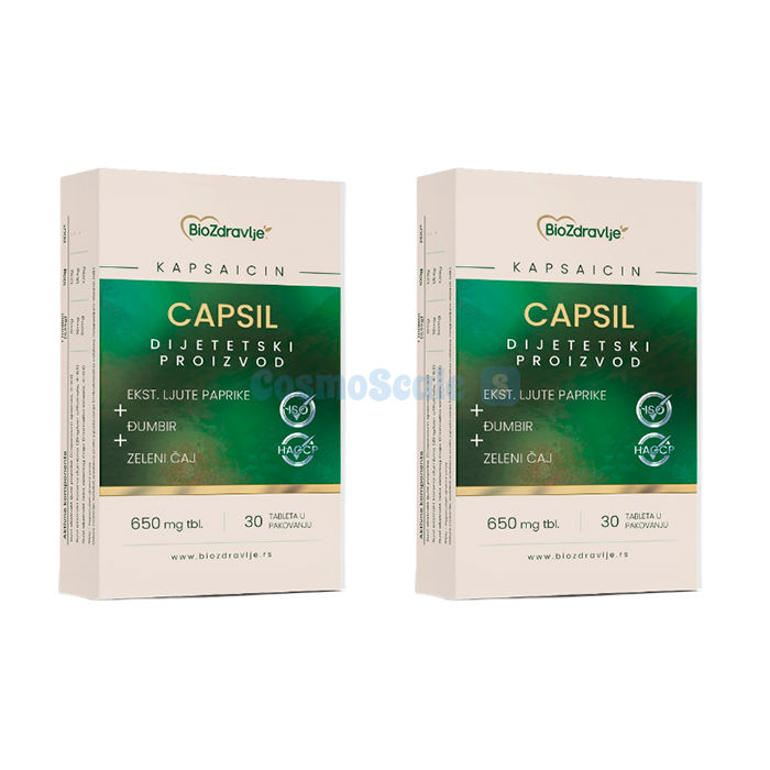 ✼ Capsil Produkt zur Gewichtskontrolle