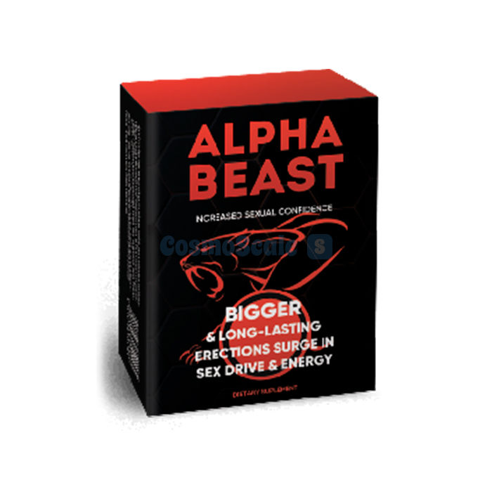 ✼ Alpha Beast caps potenciador de la libido masculina