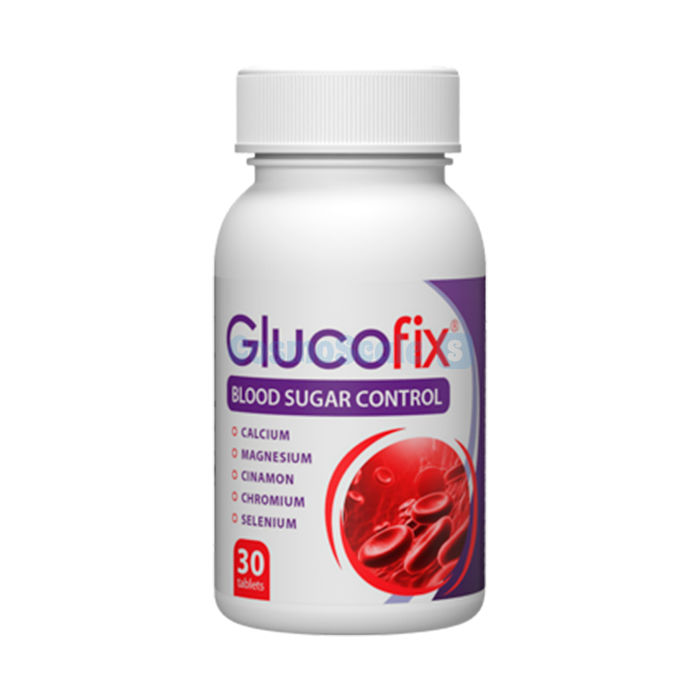 ✼ Glucofix caps means for normalizing sugar levels