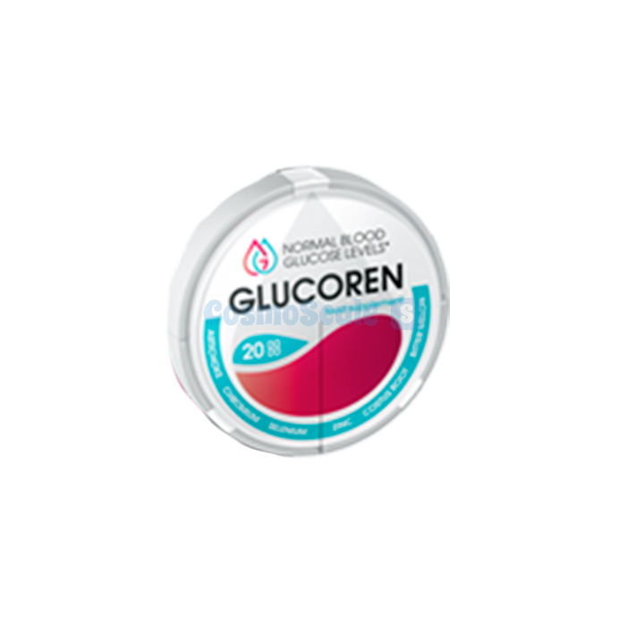 ✼ Glucoren means for normalizing sugar levels