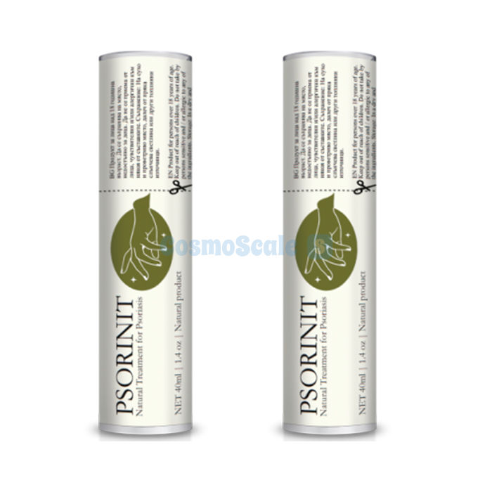 ✼ Psorinit product for skin health when signs of scaly lesions appear or worsen