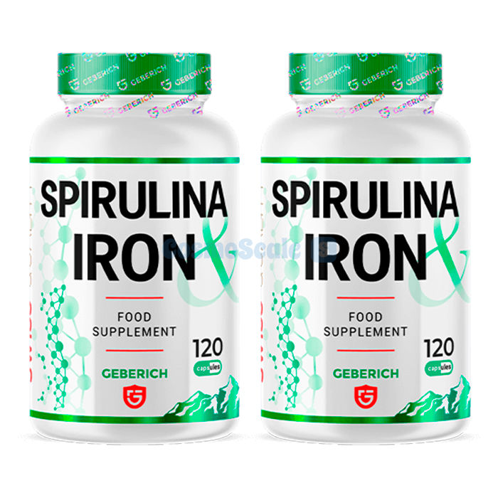 ✼ Iron Spirulina to improve the efficiency of the immune system