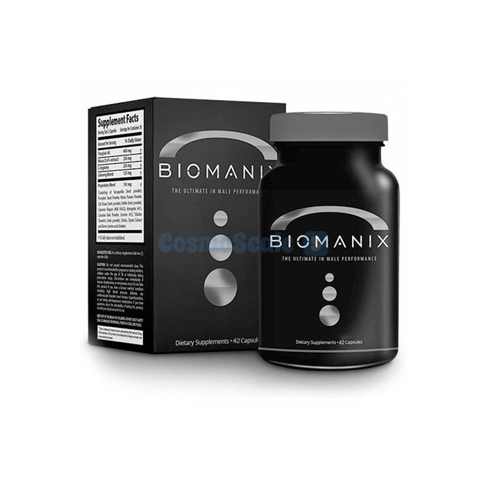 ✼ Biomanix capsules pour améliorer la puissance