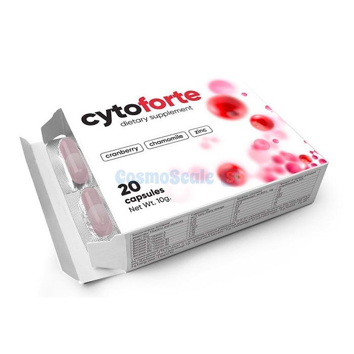 ✼ Cytoforte remedio para la cistitis